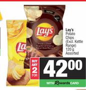Lay's Potato Chips Assorted-For Any 2 x 120g