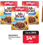 Kellogg's All-Bran Flakes-750g Each