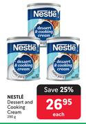 Nestle Dessert And Cooking Cream-290g Each