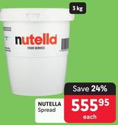 Nutella Spread-3kg 
