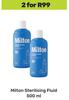 Milton Sterilising Fluid-For 2 x 500ml