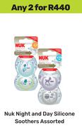 Nuk Night & Day Silicone Soothers Assorted-For Any 2