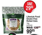 Lifestyle Food Gluten Free Rolled Oats-1Kg