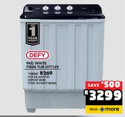 Defy 9Kg White Twin Tub DTT169