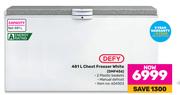 Defy 481Ltr Chest Freezer White DMF456