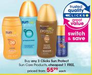 Clicks Sun Protect Sun Care Products-Each