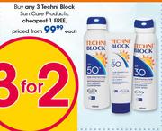 Techni Block Sun Care Products-Each