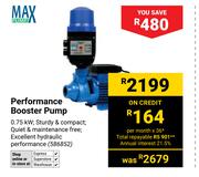 Max Pump Performance Booster Pump