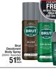 Brut Deodorant Body Spray Assorted-200ml Each