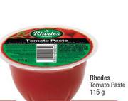 Rhodes Tomato Paste-115g 