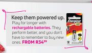 Energizer Rechargeable Batteries