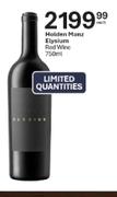 Holden Manz Elysium Red Wine-750ml Each