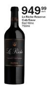 Le Riche Reserve Cab/Sauv Red Wine-750ml Each