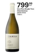 Uva Mira Single Tree Chardonnay White Wine-750ml Each