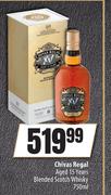 Chivas Regal Aged 15 Years Blended Scotch Whisky-750ml