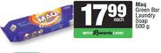 Maq Green Bar Laundry Soap-500g Each