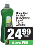 Home Care By Spar Dishwashing Liquid Assorted-750ml