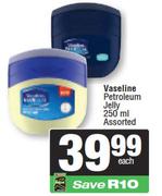 Vaseline Petroleum Jelly Assorted-250ml