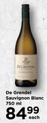De Grendel Sauvignon Blanc-750ml Each