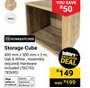 Home & Kitchen Storage Cube 400mm x 300mm x 3m (782703, 782695)