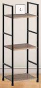 Home & Kitchen Nevis 3 Tier Slim Shelf 291mm x 235mm x 800mm (777360)