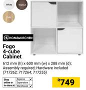 Home & Kitchen Fogo 4 Cube Cabinet 612mm (h) x 600mm (W) x 288mm (d) (717262,717264,717255)