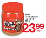 SPAR Peanut Butter (Selected)-400g Each