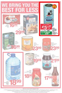 SUPER SPAR Eastern Cape (22 Oct - 3 Nov 2019). Only Available at Selected Stores in the Eastern Cape. Excluding Mthatha, page 5