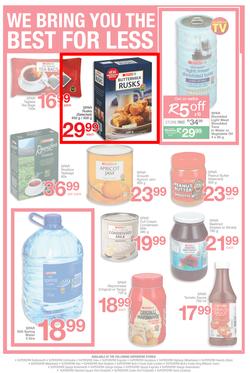 SUPER SPAR Eastern Cape (22 Oct - 3 Nov 2019). Only Available at Selected Stores in the Eastern Cape. Excluding Mthatha, page 5