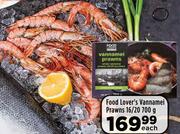 Food Lover's Vannamel Prawns 16/20-700g Each