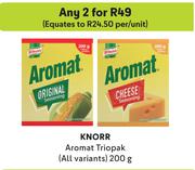 Knorr Aromat Triopack (All Variants)-For Any 2 x 200g