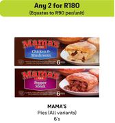 Mama's Pies (All Variants)-For Any 2 x 6's