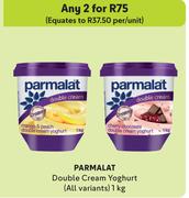 Parmalat Double Cream Yoghurt (All Variants)-For Any 2 x 1Kg