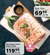 Boneless Prk Belly Rolls-Per Kg