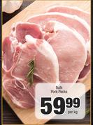 Bulk Pork Packs-Per Kg