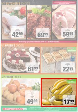 SUPERSPAR EASTERN CAPE : Your One Stop Easter Shop (23 March - 5 April 2021) Valid in Cofimvaba, Daku, Georgious, Highway, Kwantu, Mdantsane, Ndu, New Brighton, Stanford Square, Tamz, Zonke, page 5