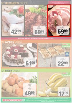 SUPERSPAR EASTERN CAPE : Your One Stop Easter Shop (23 March - 5 April 2021) Valid in Cofimvaba, Daku, Georgious, Highway, Kwantu, Mdantsane, Ndu, New Brighton, Stanford Square, Tamz, Zonke, page 5