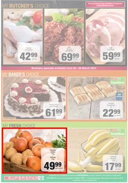 SUPERSPAR EASTERN CAPE : Your One Stop Easter Shop (23 March - 5 April 2021) Valid in Cofimvaba, Daku, Georgious, Highway, Kwantu, Mdantsane, Ndu, New Brighton, Stanford Square, Tamz, Zonke, page 5