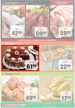 SUPERSPAR EASTERN CAPE : Your One Stop Easter Shop (23 March - 5 April 2021) Valid in Cofimvaba, Daku, Georgious, Highway, Kwantu, Mdantsane, Ndu, New Brighton, Stanford Square, Tamz, Zonke, page 5