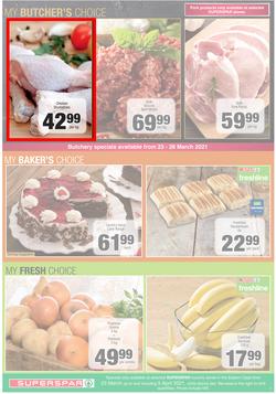 SUPERSPAR EASTERN CAPE : Your One Stop Easter Shop (23 March - 5 April 2021) Valid in Cofimvaba, Daku, Georgious, Highway, Kwantu, Mdantsane, Ndu, New Brighton, Stanford Square, Tamz, Zonke, page 5