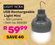 Lightworx USB Rechargeable Light Mini