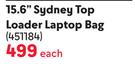 Port 15.6" Sydney Top Loader Laptop Bag