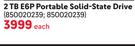 Lexar 2TB E6P Portable Solid State Drive-Each