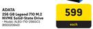 Adata 256GB Legend 710 M.2 NVME Solid State Drive ALEG-710-256GCS
