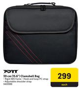 Port 39cm (15.6") Clamshell Bag