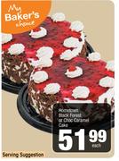 Hometown Black Forest Or Choc Caramel Cake-Each