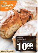 Freshline Chelsea Buns-6s Per Pack