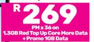 2 x Honor X5b Smartphone-On 1.3GB Red Top Up Core More Data + Promo 1GB Data