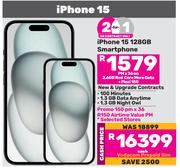 Apple iPhone 15 128GB Smartphone-Each