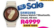 Samsung Galaxy Watch 7 Bluetooth, Cream, 40mm